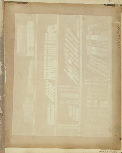 Books on Four Shelves by William Henry Fox Talbot